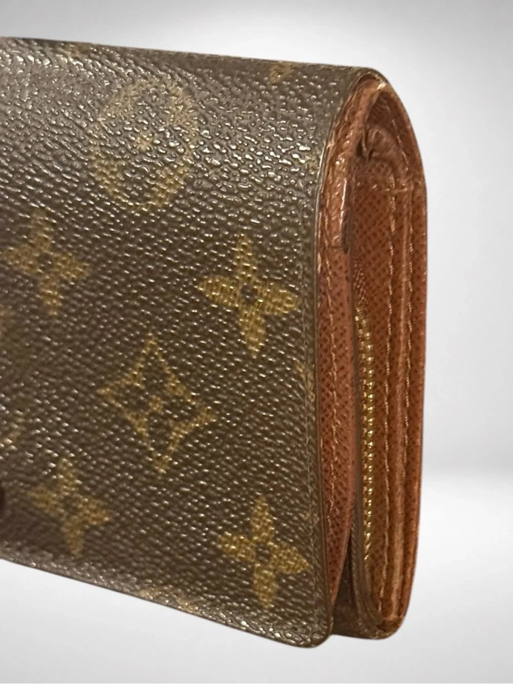 Louis Vuitton Authentic Vintage Porte Monnaie Tresor Bifold Wallet Monogram